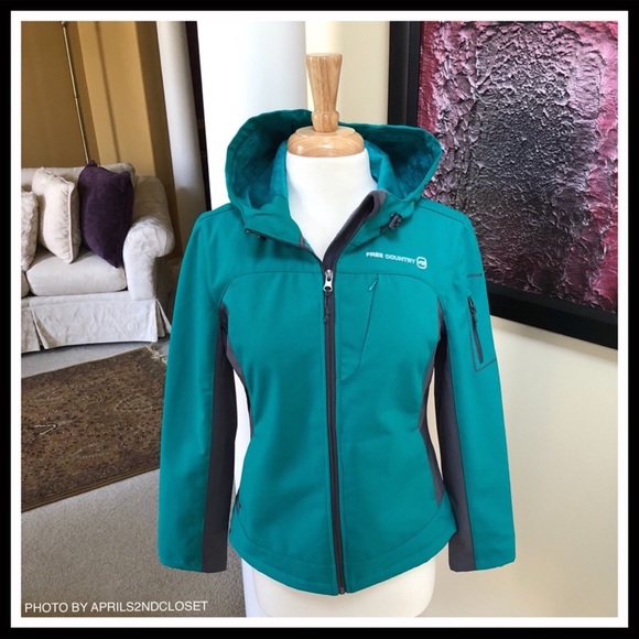 FREE COUNTRY SOFTSHELL JACKET - Picture 3 of 8